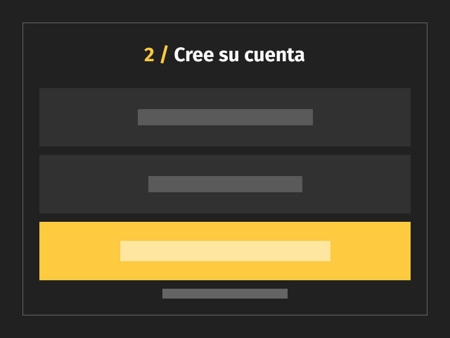 Guía Casinia Casino paso 2